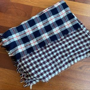 JCrew Plaid Scarf